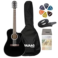 Fender CD-60SCE Electro-Acoustic Guitar With Gig-Bag, Polishing